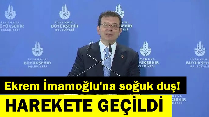 Ekrem İmamoğlu'na soğuk duş! Bugün konuşmuştu, harekete geçildi...